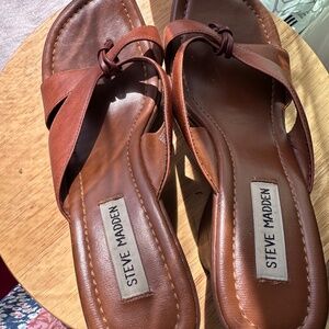 Steve Madden platform  slides